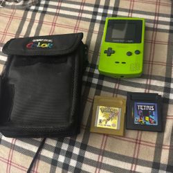 Gameboy Color With Games 