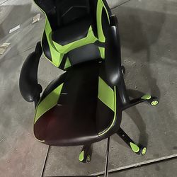 Ergonomic Gaming Office Chair Green 