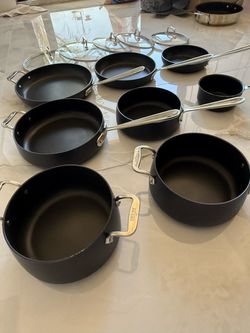All-Clad HA1 Hard Anodized Nonstick Cookware Set – 13 Piece