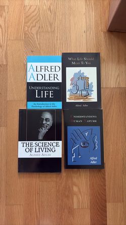 Alfred Adler Softcover Preowned Books