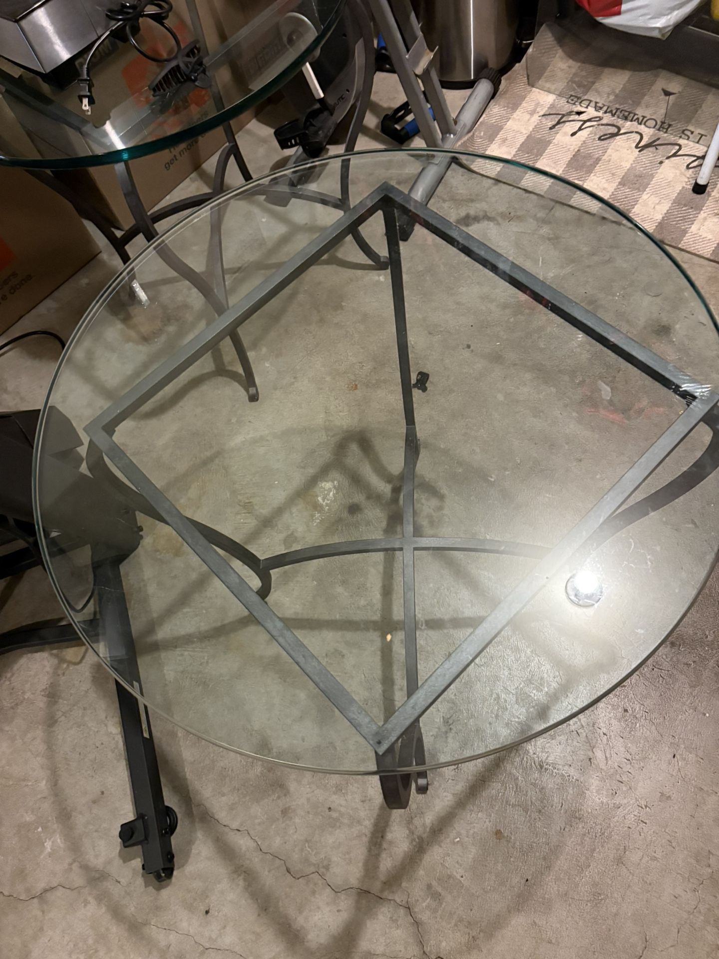 Glass Coffee And Corner Tables