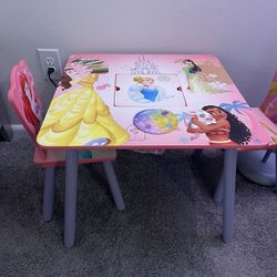 Little Mermaid Kids Table