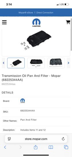 8 Speed Zf Oem Transmission Oil Pan