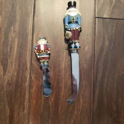 Cream Spreader And Specialty  Knife  - Christmas 