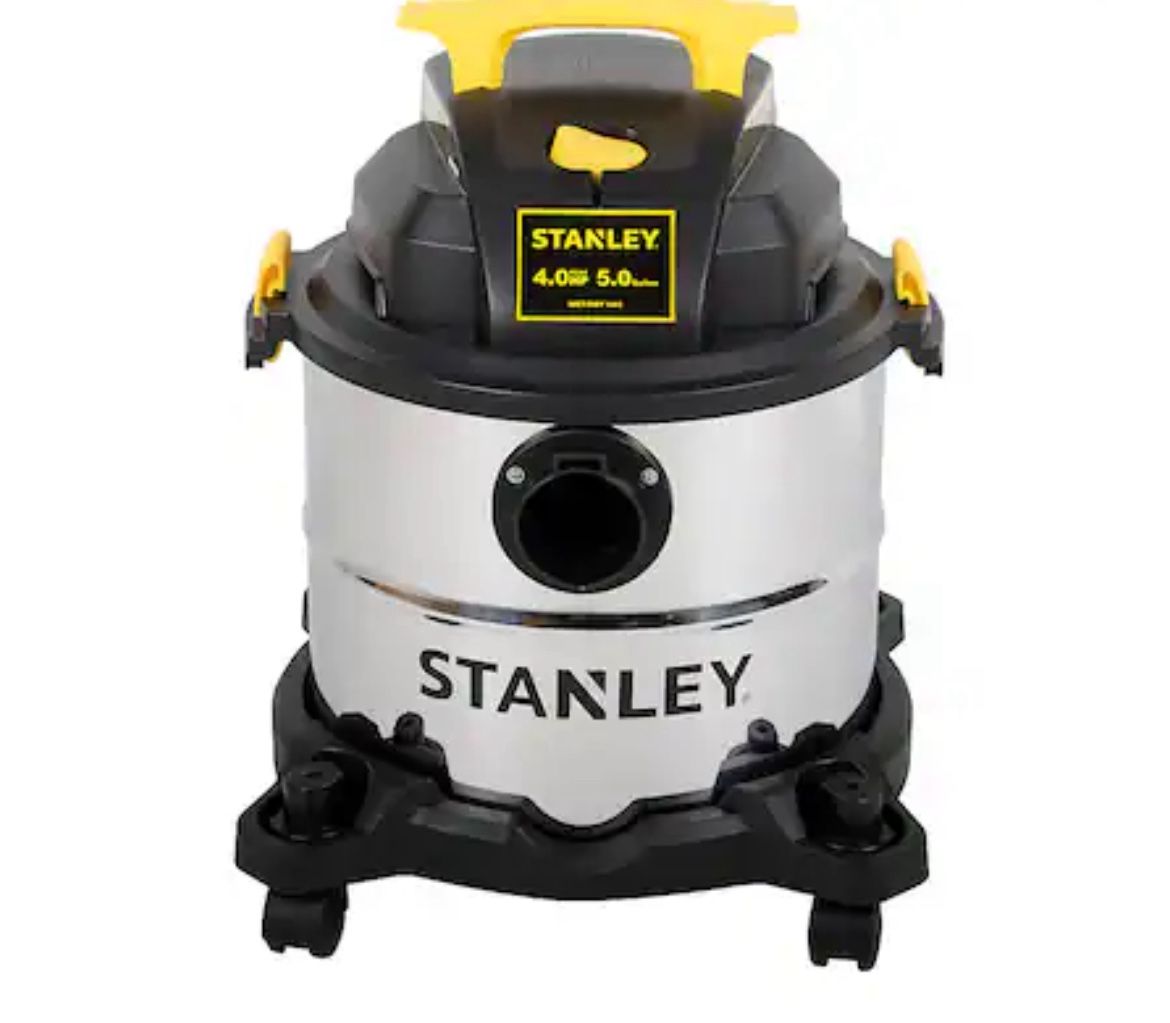 Stanley - 5 Gallon Wet/Dry Vacuum - metal