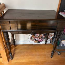 Vintage wooden desk
