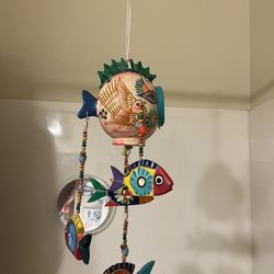 Wooden Fish Handmade Mobil