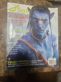 Sci Fi Magazine February 2010 Avatar Cover