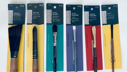 Brand New Master's Touch Fine Art Paint Brushes Set (6 Pieces)