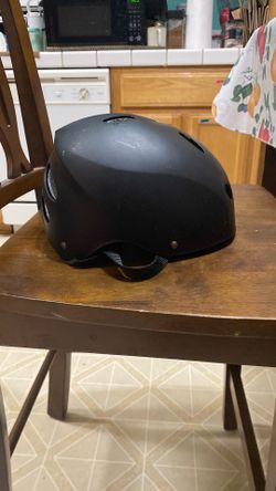 Black helmet