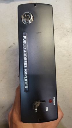 Public Address Amplifier