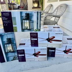 BRAND NEW Light Fixtures / Ceiling Fans