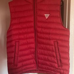 Mens Guess Red Jacket