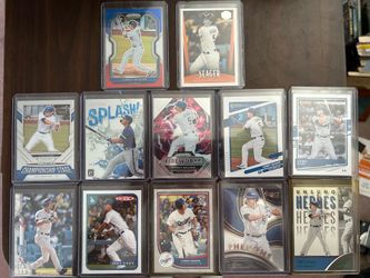 Dodgers Corey Seager (12.) card lot