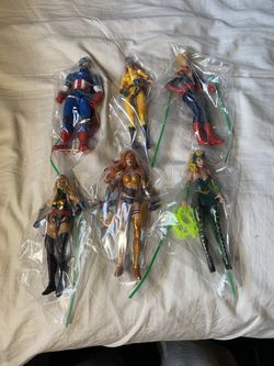 Marvel Legends Ms Marvel Captain America Lot