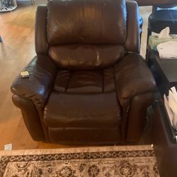 2017 Halsey 3 PCs  Leather Living Room Set