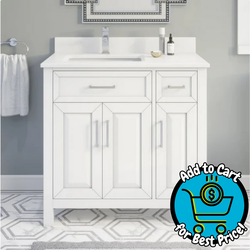 Studio Bathe Thomson Bath Vanity by Studio Bathe in White