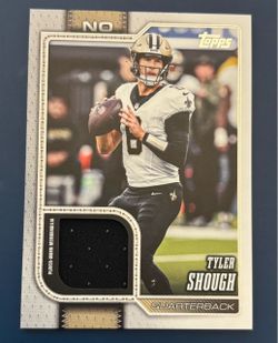 2026 Topps Tyler Shough RC Real One Relic ROR-TS Saints Player Worn