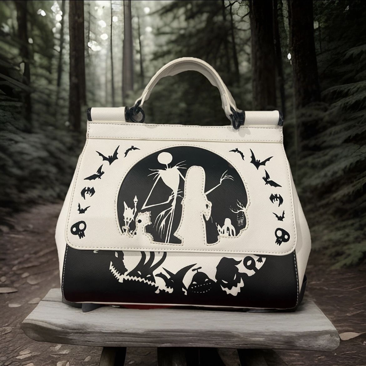 Loungefly Disney The Nightmare Before Christmas Silhouette Handbag