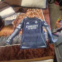 Real Madrid Navy Blue Away Jersey 