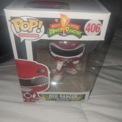 Pop Figure 406 Red Power Ranger 