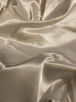 White Satin Blend Material/C&C Cornerstone — Liquidating Sale