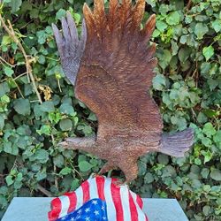 Bronze American Eagle Statue