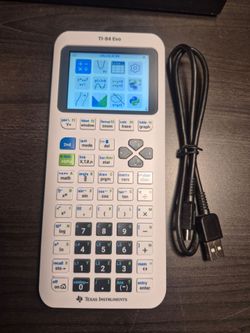 TI-84 Evo calculator with charger NEW!!