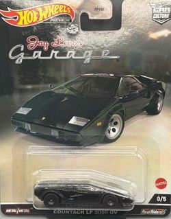 Hot Wheels Jay Leno's Garage Lamborghini Countach 5000 QV 0/5 CHASE