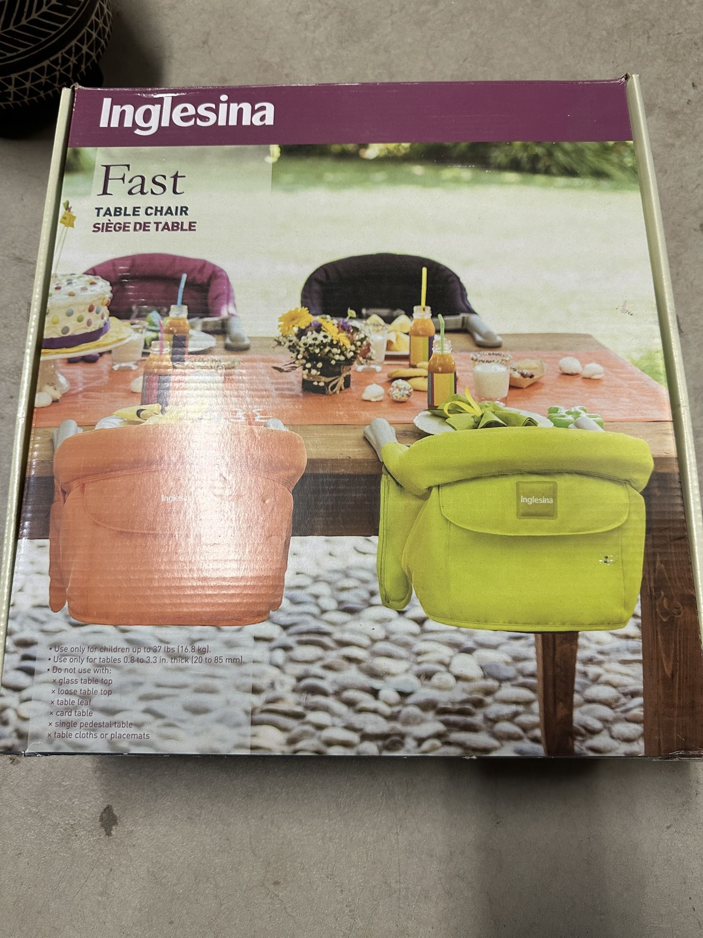 Inglesina Table Chair High Chair