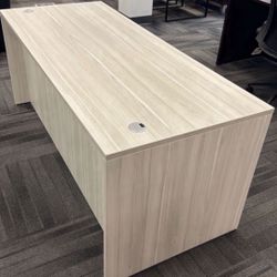 Office Desk With File Cabinet