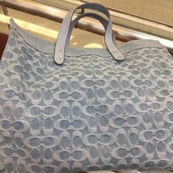 Coach Blue Jean Tote