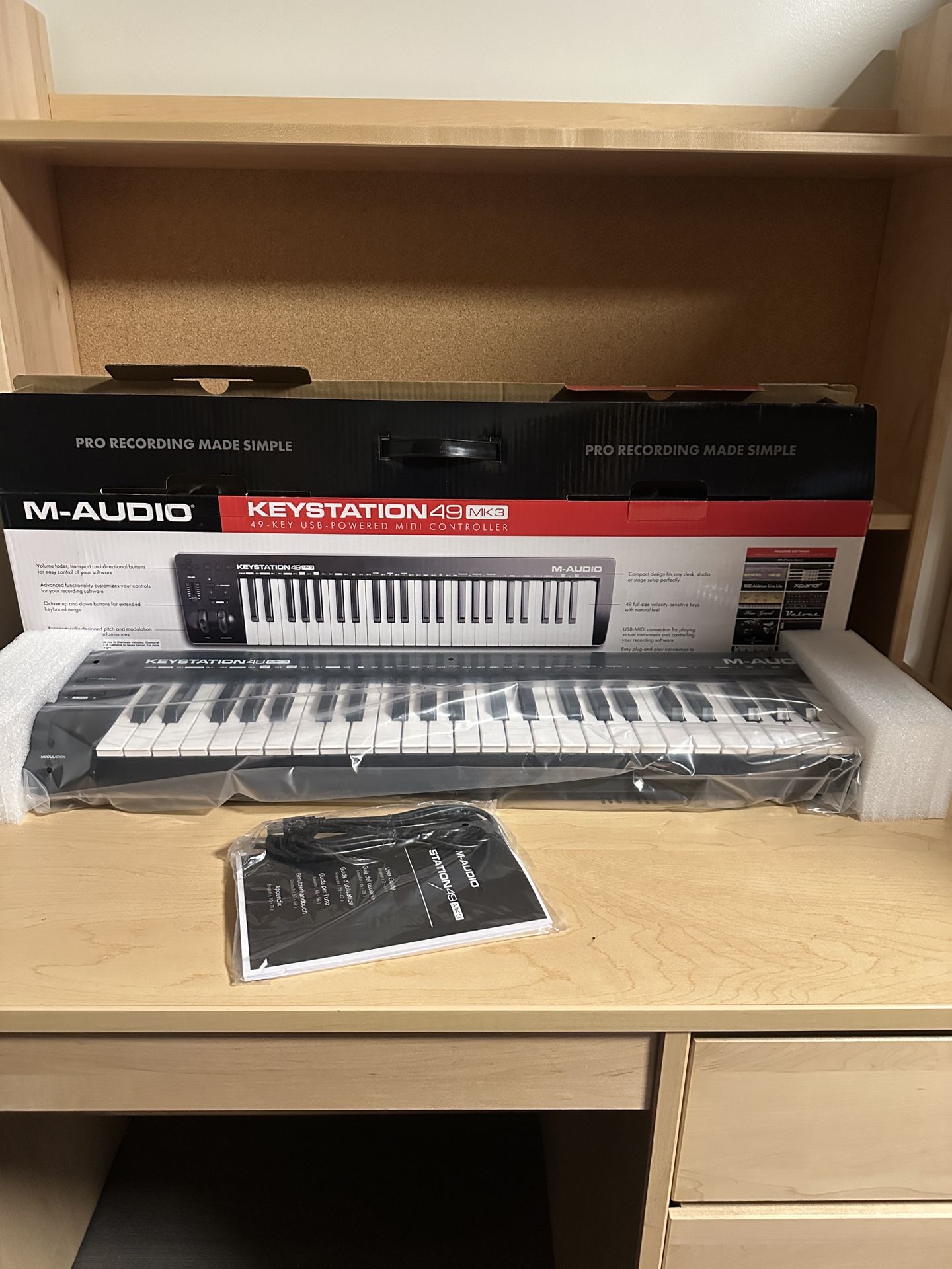 M-Audio Keystation 49 MK3 *SOFTWARE INCLUDED*