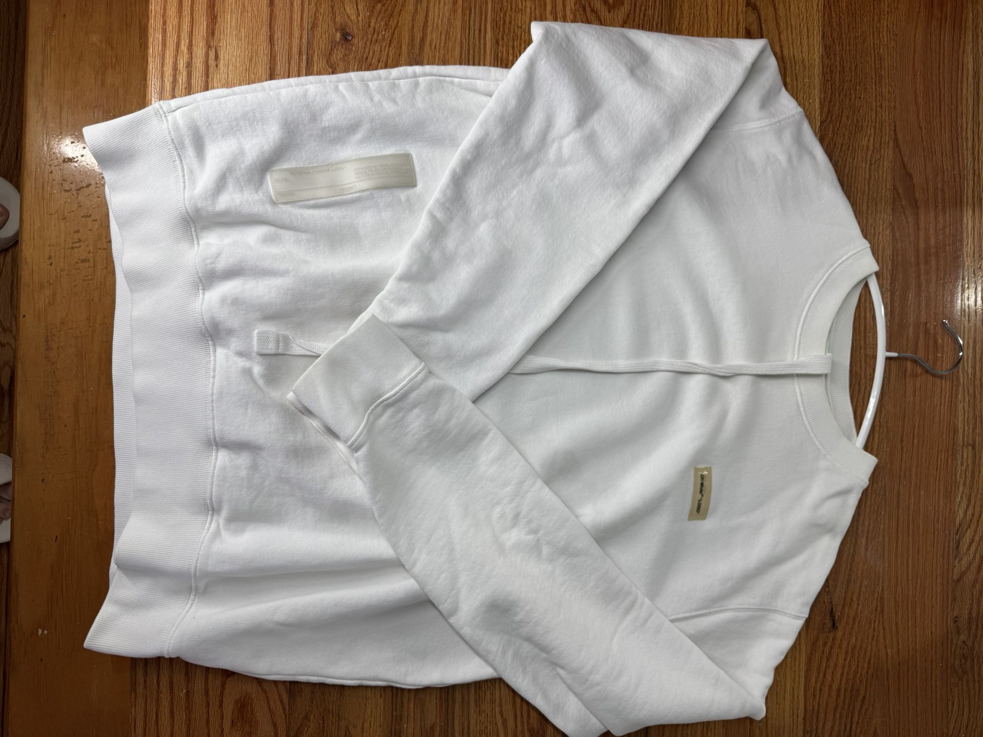 Off white sweatshirt men size medium