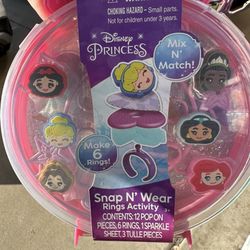New Disney Kids Ring Set