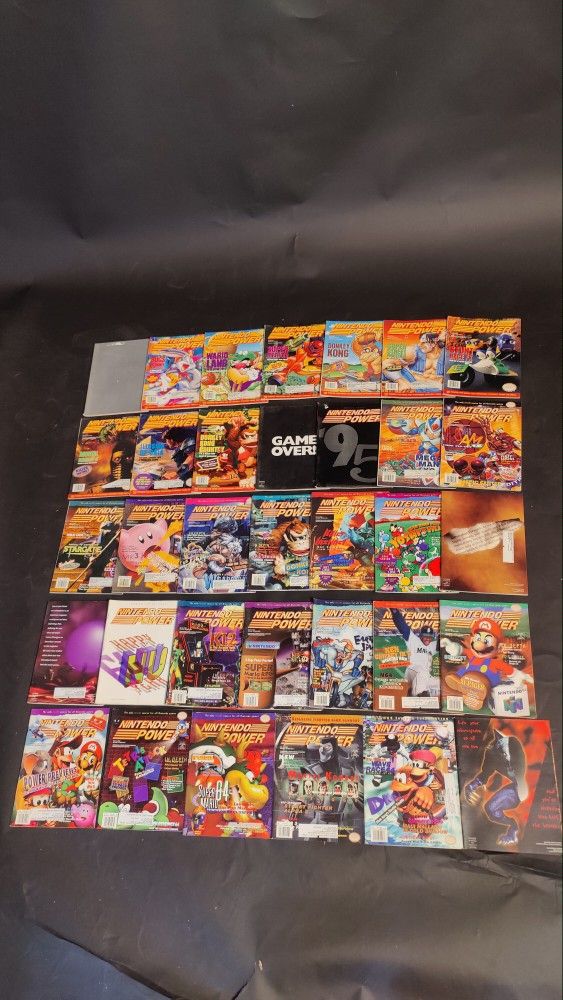 Nintendo Power Magazines Vol. 56–91 (Missing 59 & 75) - ~34 Issues - Good Condition