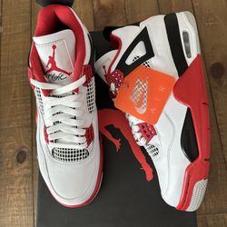 Jordan 4 Retro Fire Red (2020) Mens Size 9