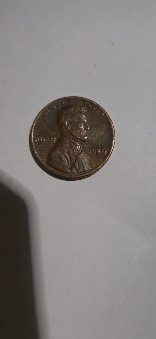1980 No Mint Mark Penny
