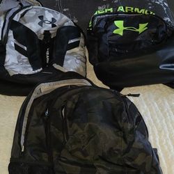 Lime/black Backpack Sold. The Two Backpacks Are Still Available. $10 For Each. 