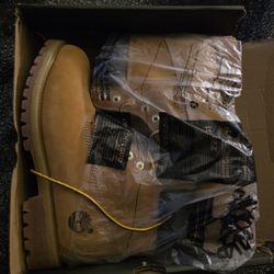 Mens Timberland Premium 6 Inch Waterproof Boots Wheat Size 10