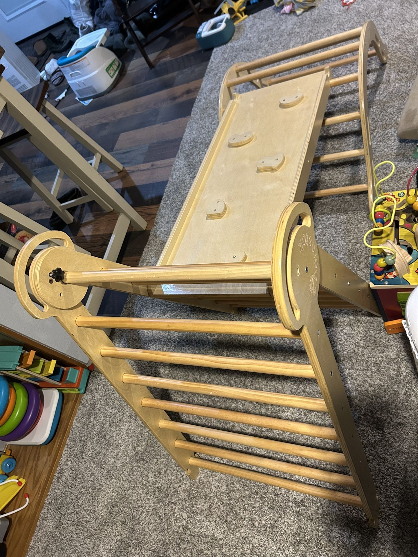 Wooden Play Gym.