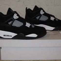 White Thunder Jordan 4s