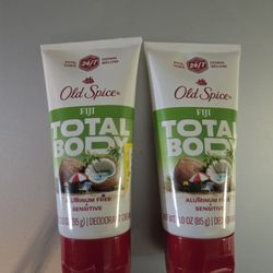 Old Spice Total Body Body Lotions Aluminium Free