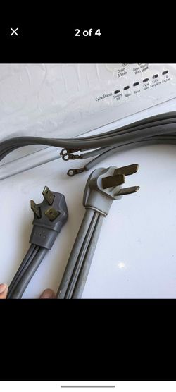 3 Prong Stove Range Cord & 4 prong Dryer Cord