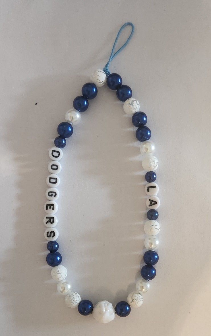 Dodgers Phone Charms