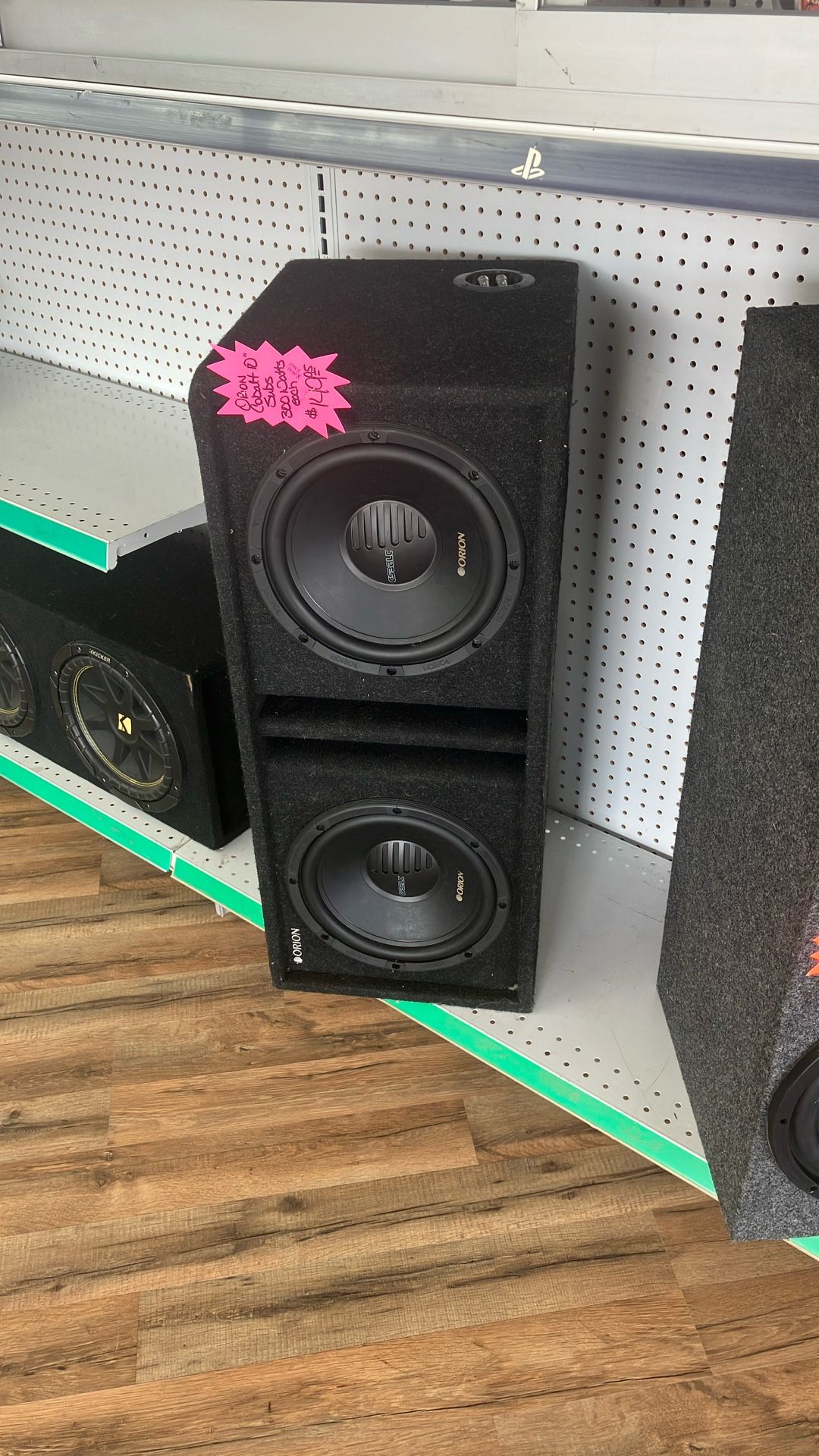 Orion Subwoofers