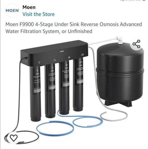 Moen F9900 4-Stage Water Filtration
