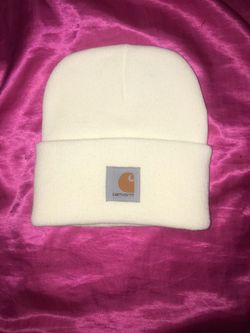 Carhartt Cream Color Beanie