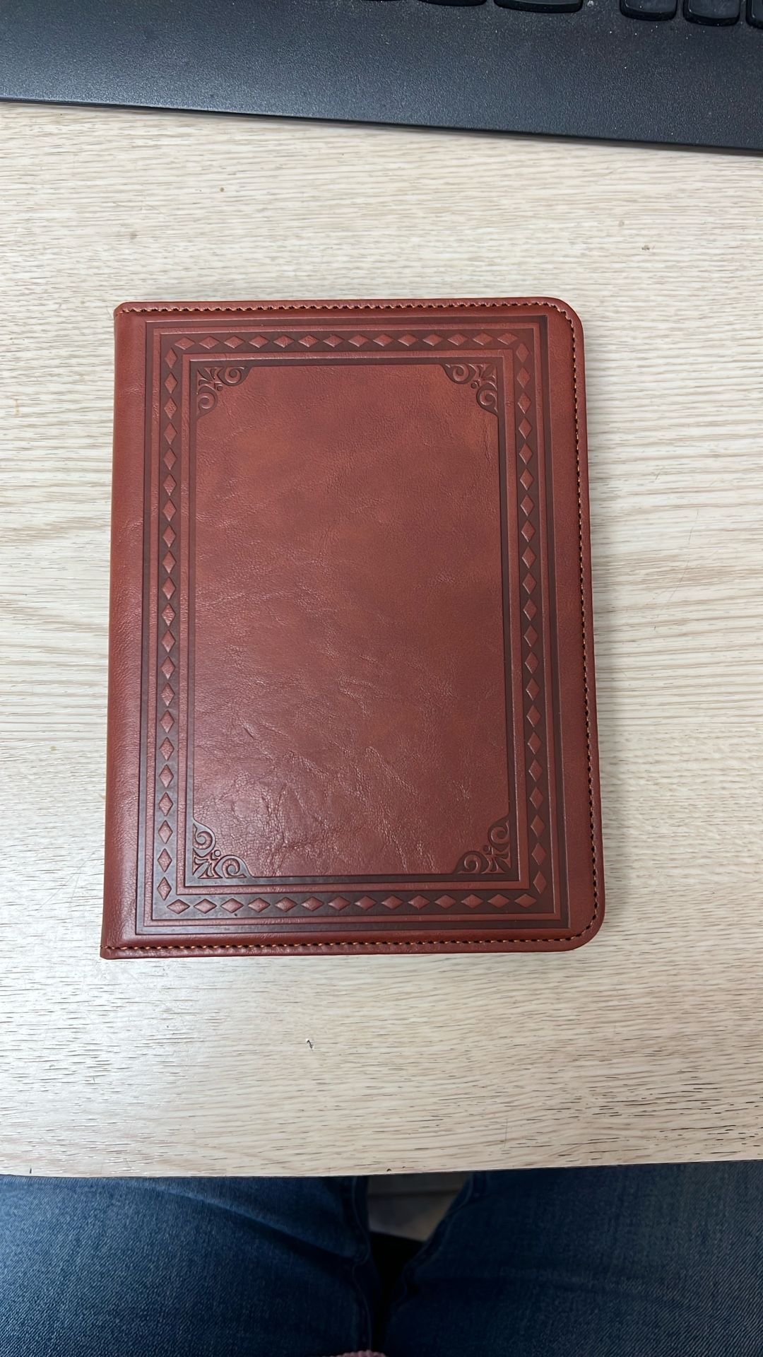 CoBak Brown Leather Case for 6.8” Kindle