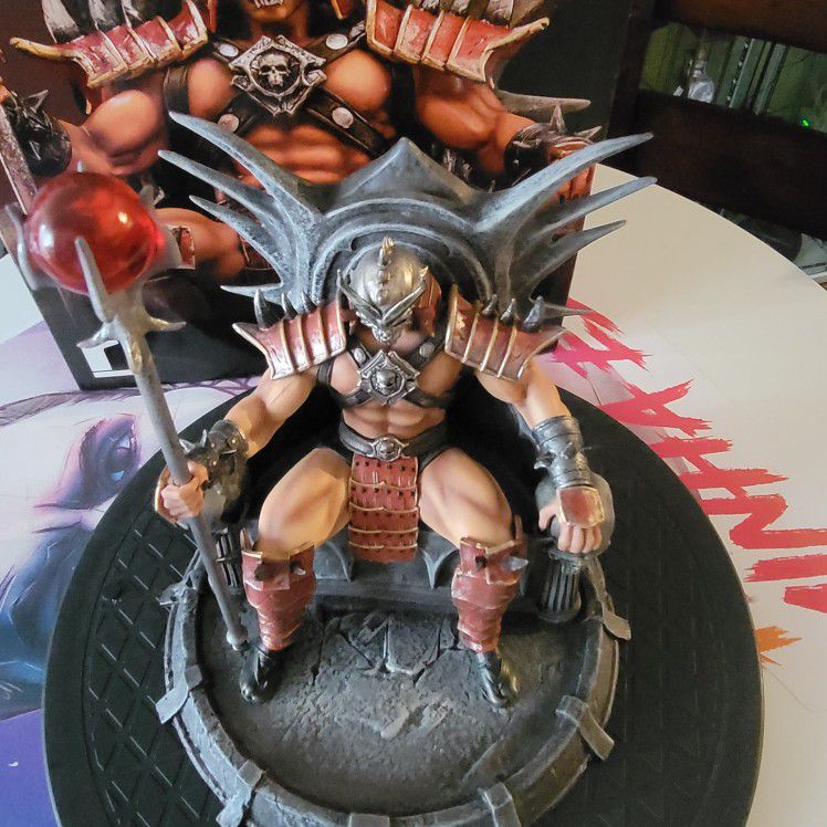 Iron Studios Presents Mortal Kombat Shao Kahn Statue